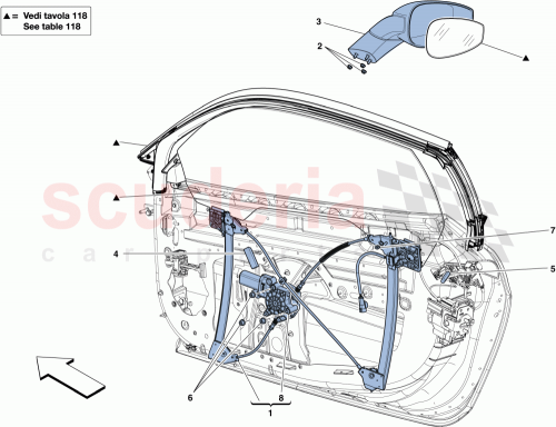 Part Diagram for Ferrari 85410700