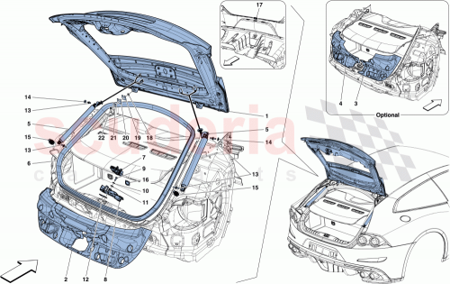 Part Diagram for Ferrari 88471700