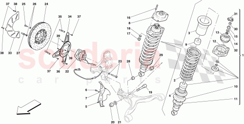 Part Diagram for Ferrari 268283