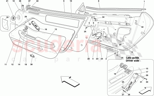 Part Diagram for Ferrari 82340412