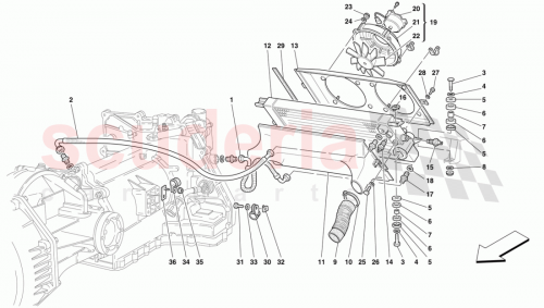 Part Diagram for Ferrari 169123