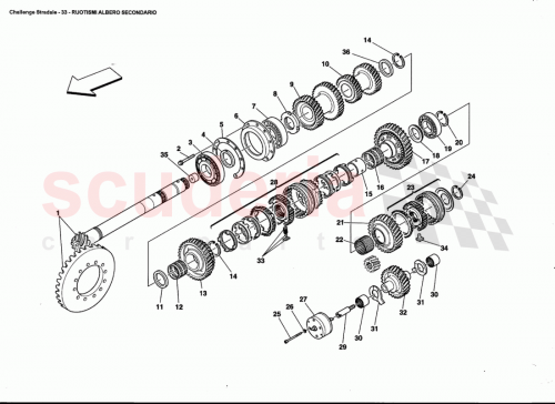 Part Diagram for Ferrari 212457