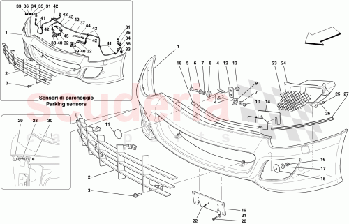 Part Diagram for Ferrari 82939100