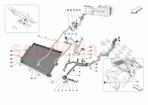 Part Diagram for Ferrari 55008890
