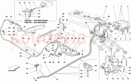 Part Diagram for Ferrari 261173