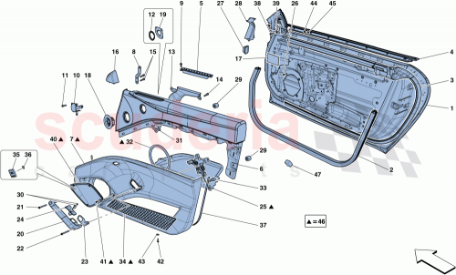 Part Diagram for Ferrari 85757300