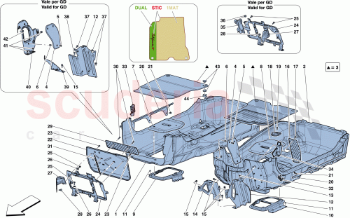 Part Diagram for Ferrari 744026