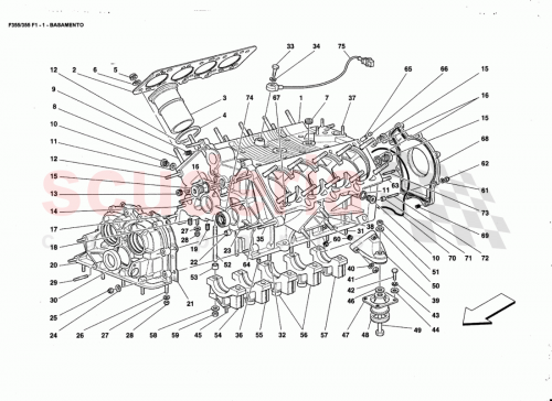 Part Diagram for Ferrari 169474