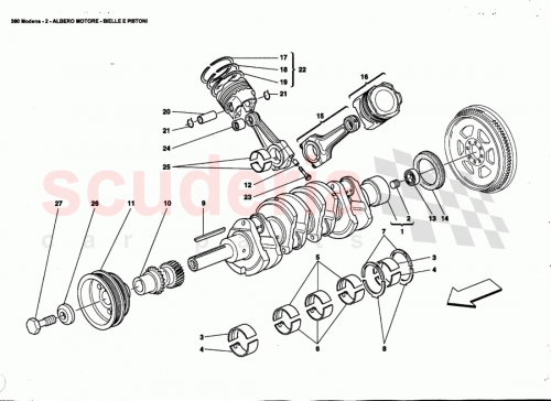 Part Diagram for Ferrari 160813