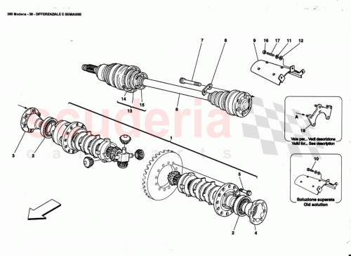 Part Diagram for Ferrari 185013