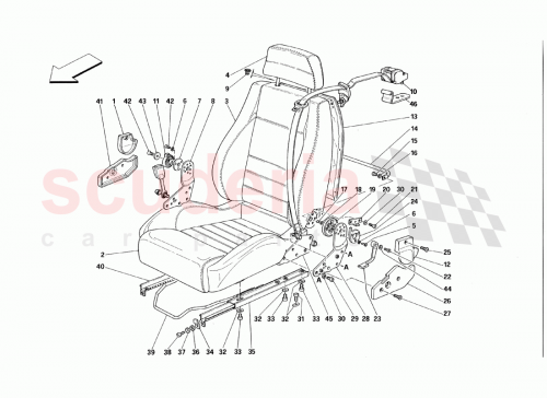 Part Diagram for Ferrari 628746