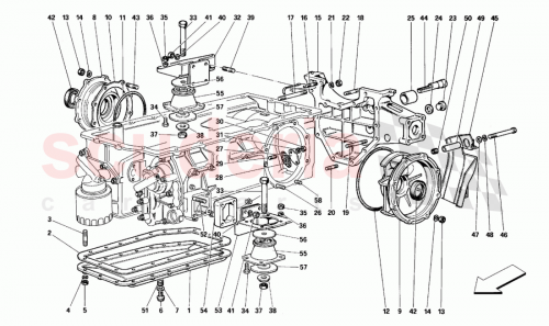 Part Diagram for Ferrari 153704