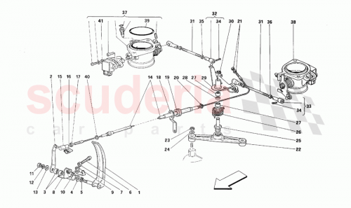 Part Diagram for Ferrari 165416