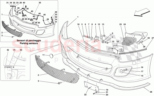 Part Diagram for Ferrari 83832010
