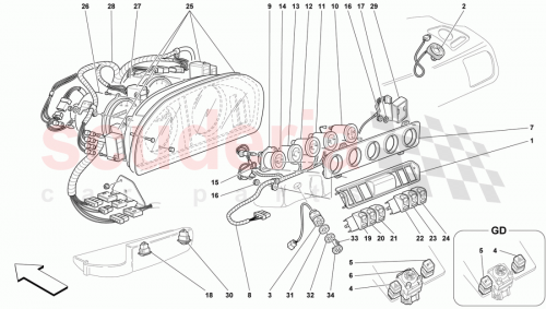Part Diagram for Ferrari 63488400