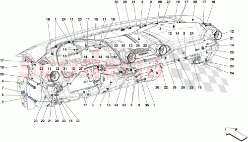 Part Diagram for Ferrari 14189374