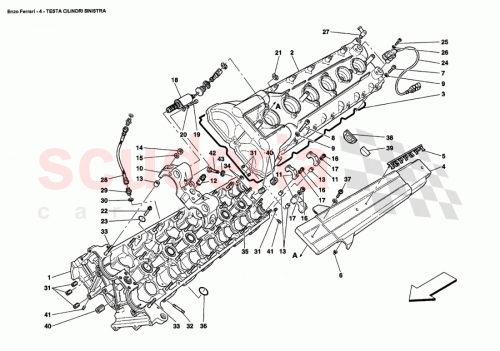 Part Diagram for Ferrari 180109