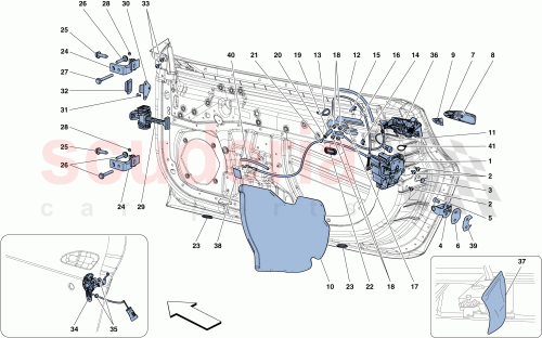 Part Diagram for Ferrari 86985800
