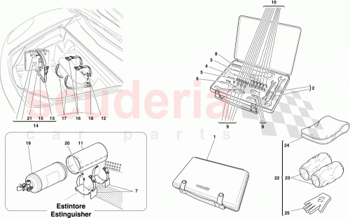 Part Diagram for Ferrari 68987200