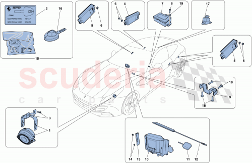Part Diagram for Ferrari 261366