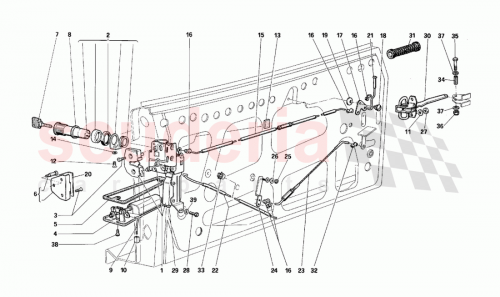 Part Diagram for Ferrari 15210480