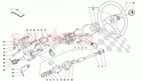 Part Diagram for Ferrari 162792