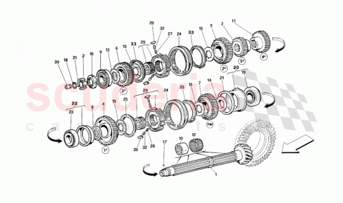 Part Diagram for Ferrari 156432