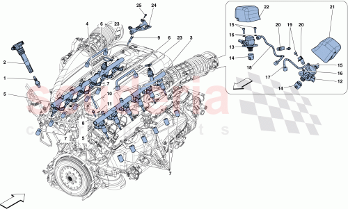 Part Diagram for Ferrari 794982