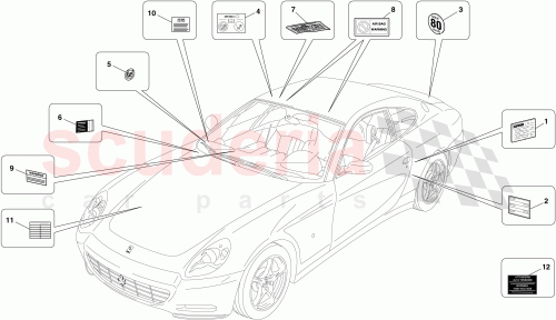 Part Diagram for Ferrari 218197