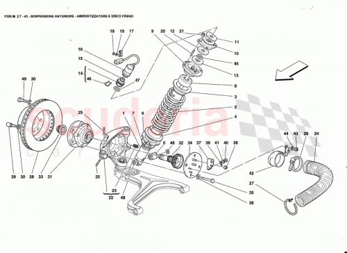 Part Diagram for Ferrari 157833