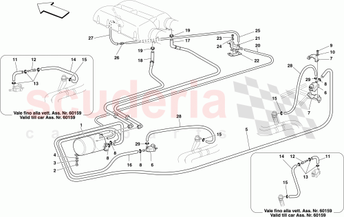 Part Diagram for Ferrari 210352