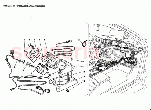 Part Diagram for Ferrari 183495