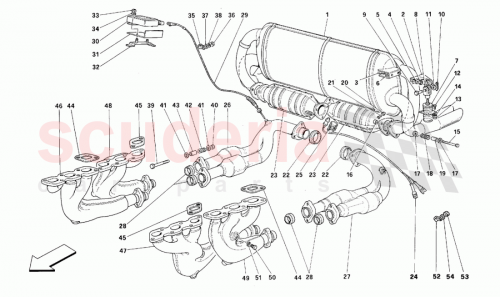 Part Diagram for Ferrari 161819