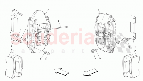 Part Diagram for Ferrari 183250