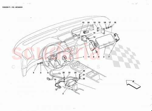 Part Diagram for Ferrari 646288