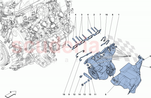 Part Diagram for Ferrari 809184