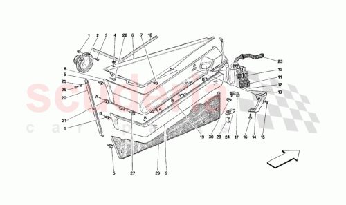 Part Diagram for Ferrari 62157400