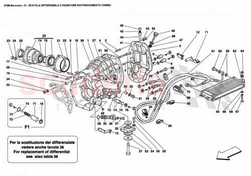 Part Diagram for Ferrari 172478