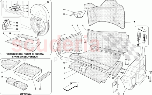 Part Diagram for Ferrari 69865300