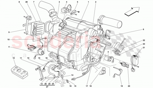 Part Diagram for Ferrari 63934500