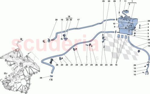 Part Diagram for Ferrari 85797600