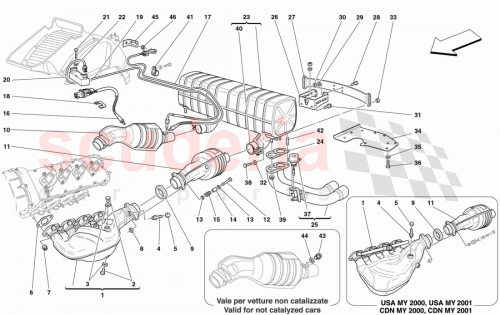 Part Diagram for Ferrari 66233400