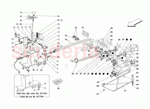 Part Diagram for Ferrari 16043124