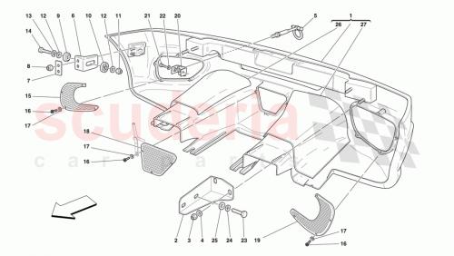 Part Diagram for Ferrari 181441