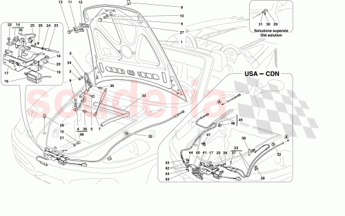 Part Diagram for Ferrari 85216400