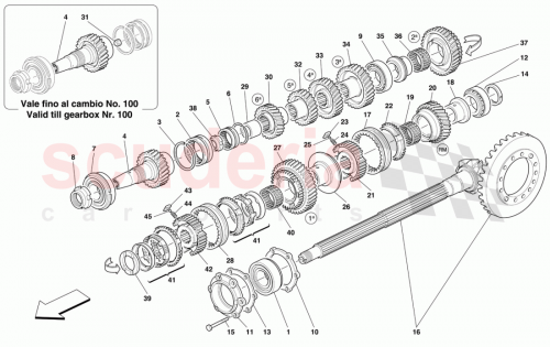 Part Diagram for Ferrari 70000812