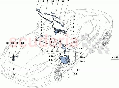 Part Diagram for Ferrari 340072