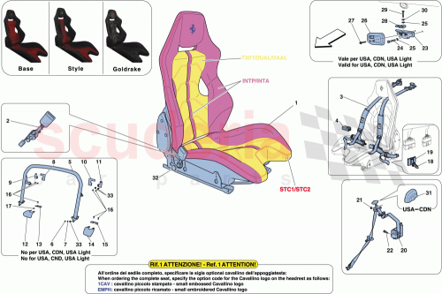 Part Diagram for Ferrari 85874100