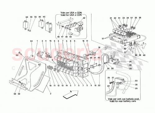 Part Diagram for Ferrari 61789700