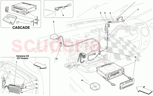 Part Diagram for Ferrari 249531
